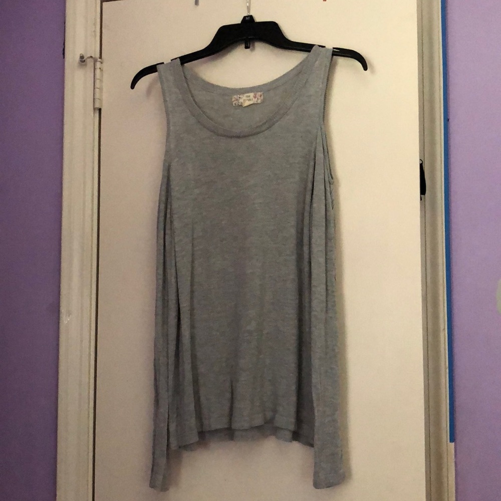 Pink Republic Cold Shoulder Sweater Top